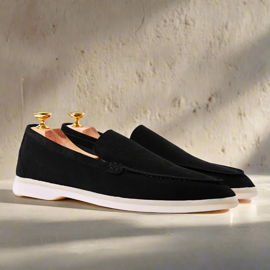 Black summer loafers online