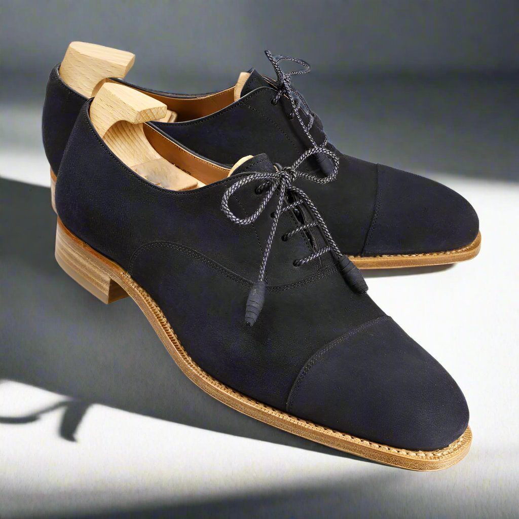 Womens navy blue orders oxfords