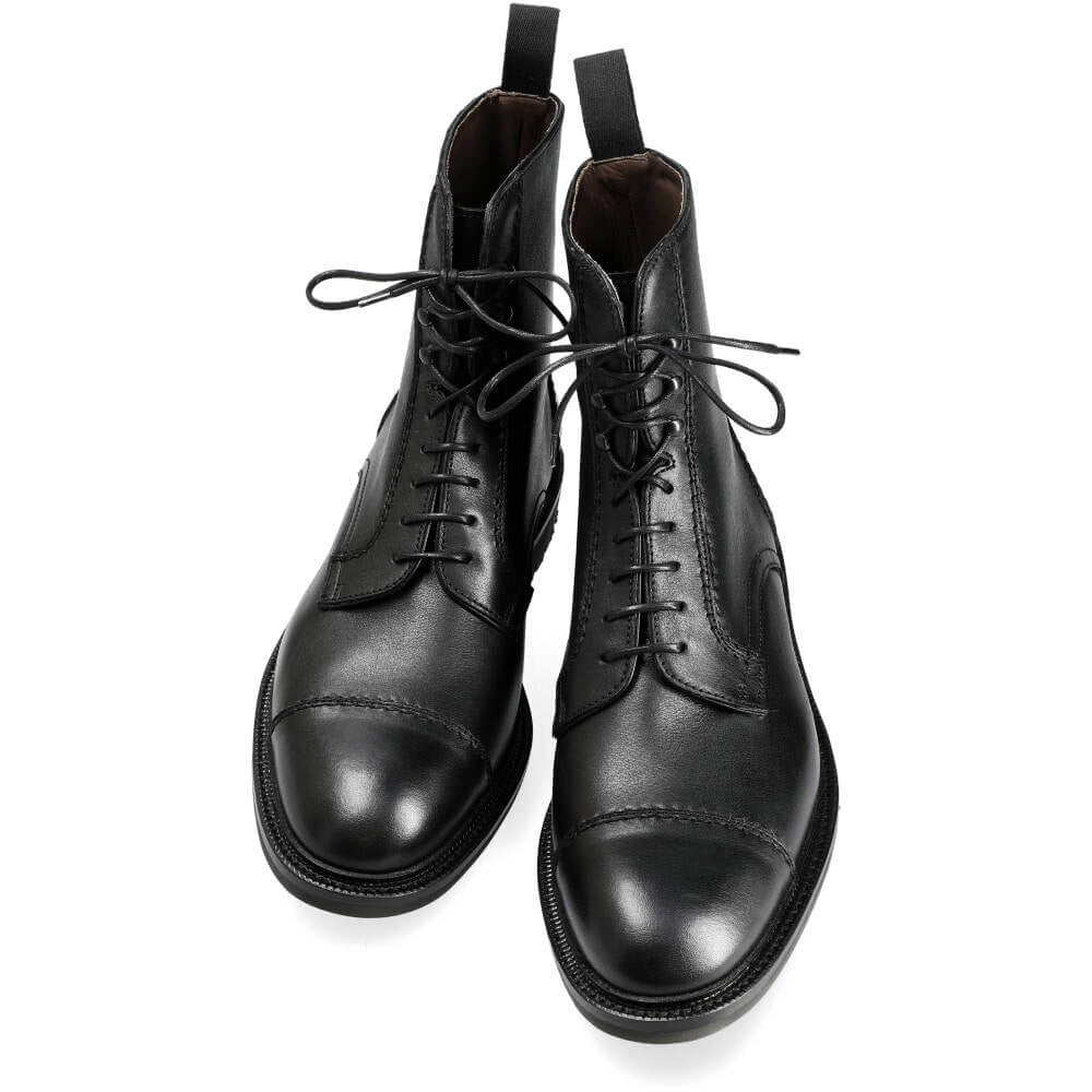 Ryder Black Toecap Military Boot