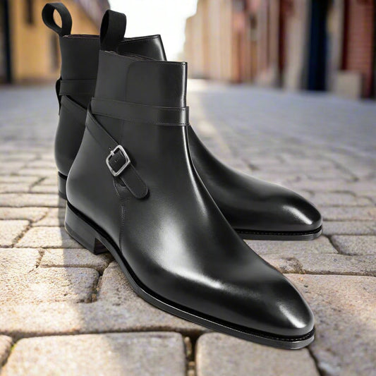 Riley Black Jodhpur Boot