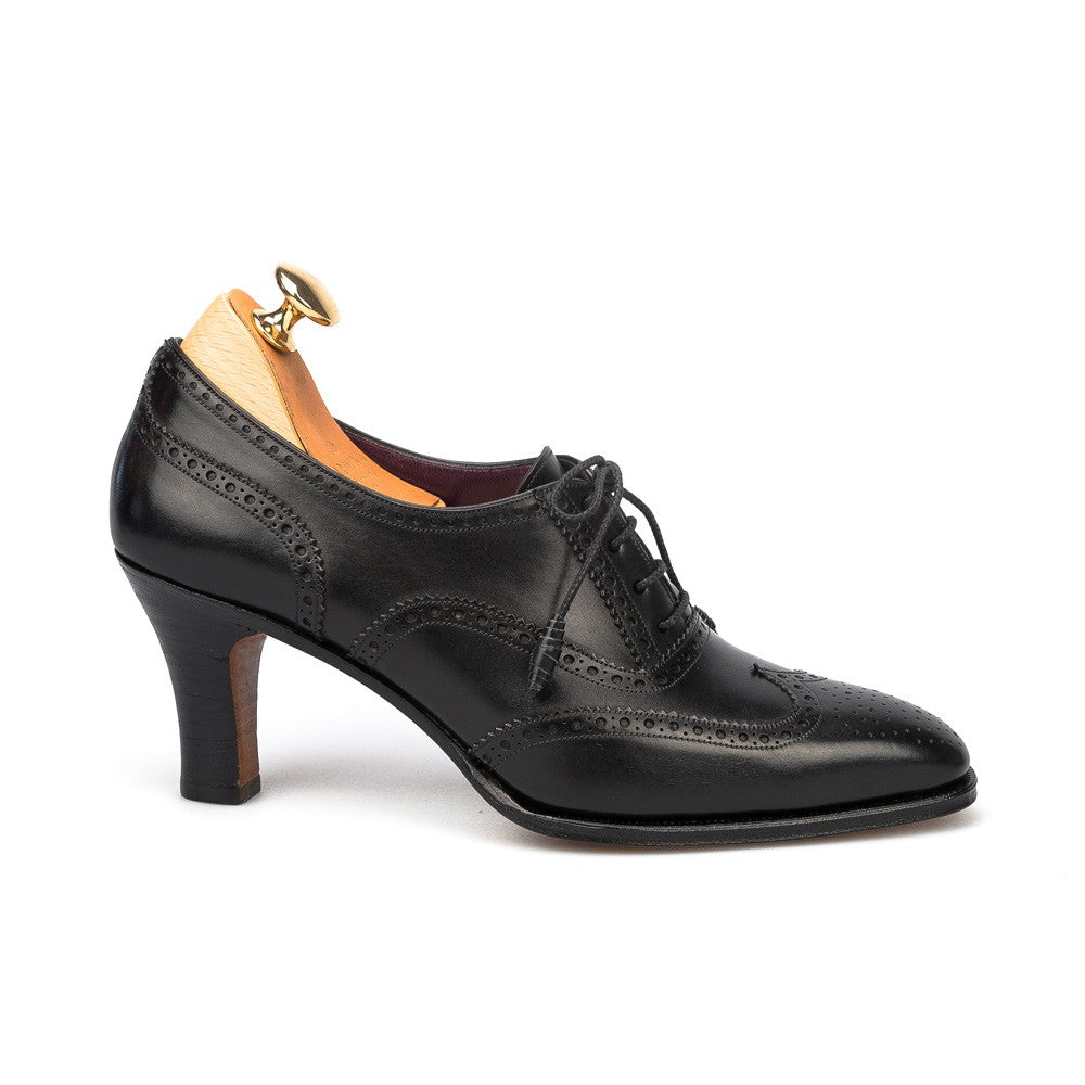 Alexandra Black Oxford Heel for Women