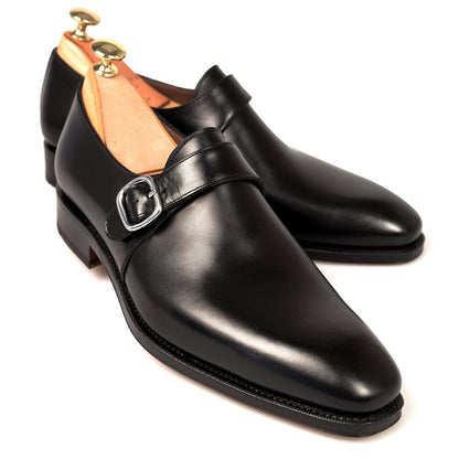 Arlo Black Monkstrap