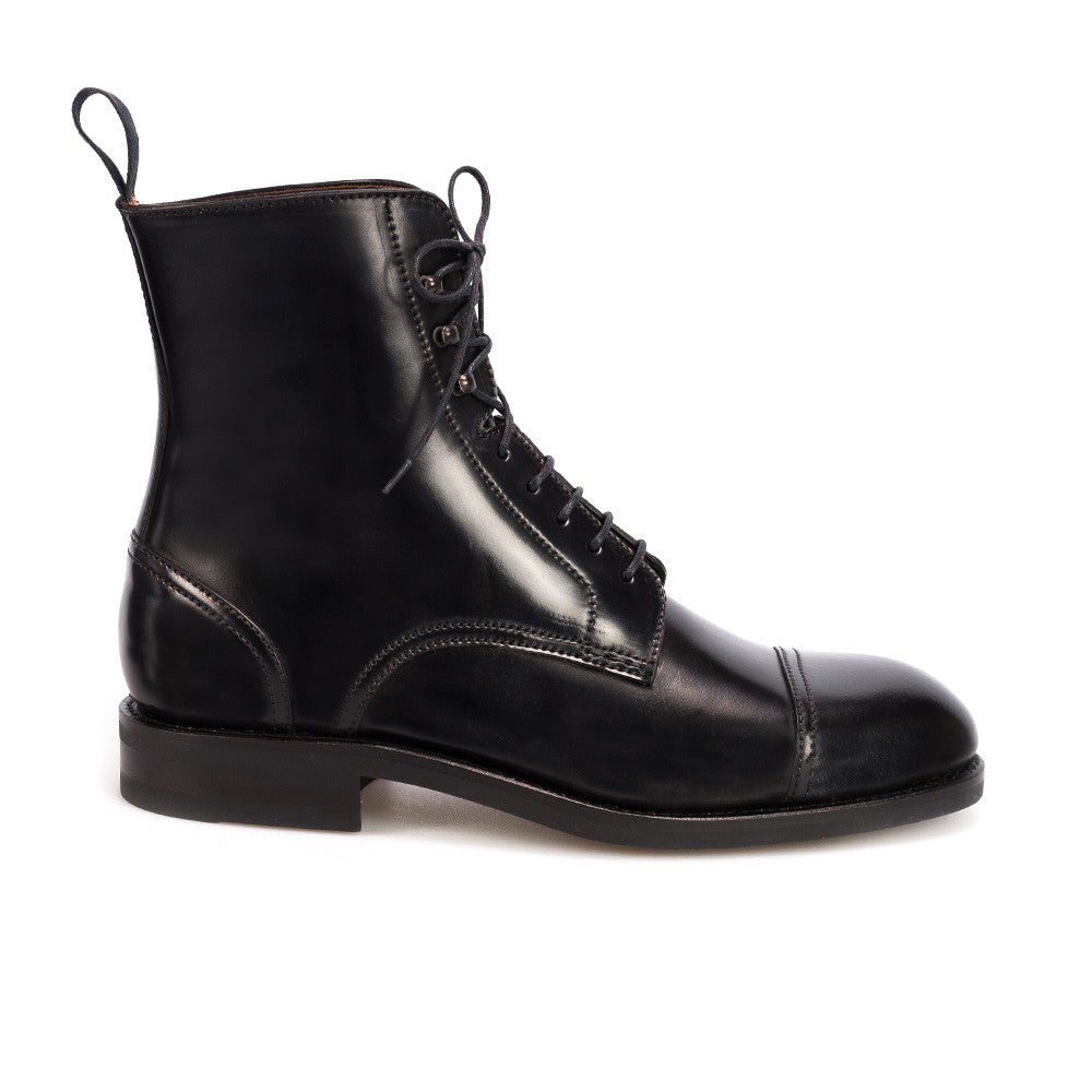 Alfred Black Lace Up Boot