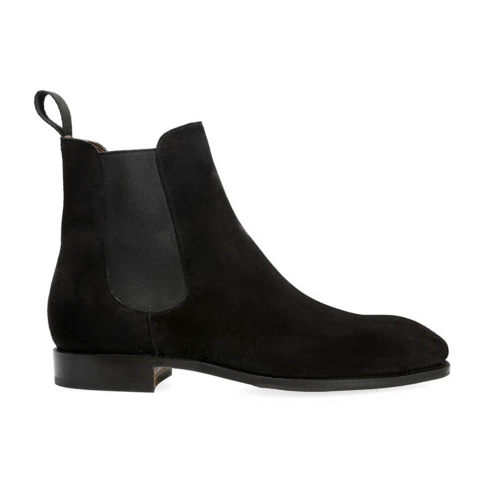 Alan Black Suede Chelsea Boot