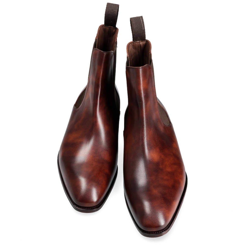 Alan Tobacco Tan Patina Chelsea Boot