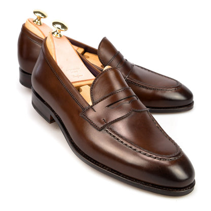 Bertie Medium Brown Penny Loafer