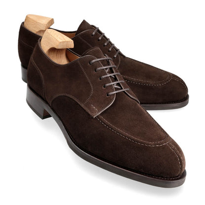 Dominic Dark Brown Suede Derby