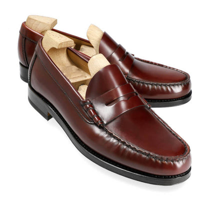 Felix Burgundy Penny Loafer