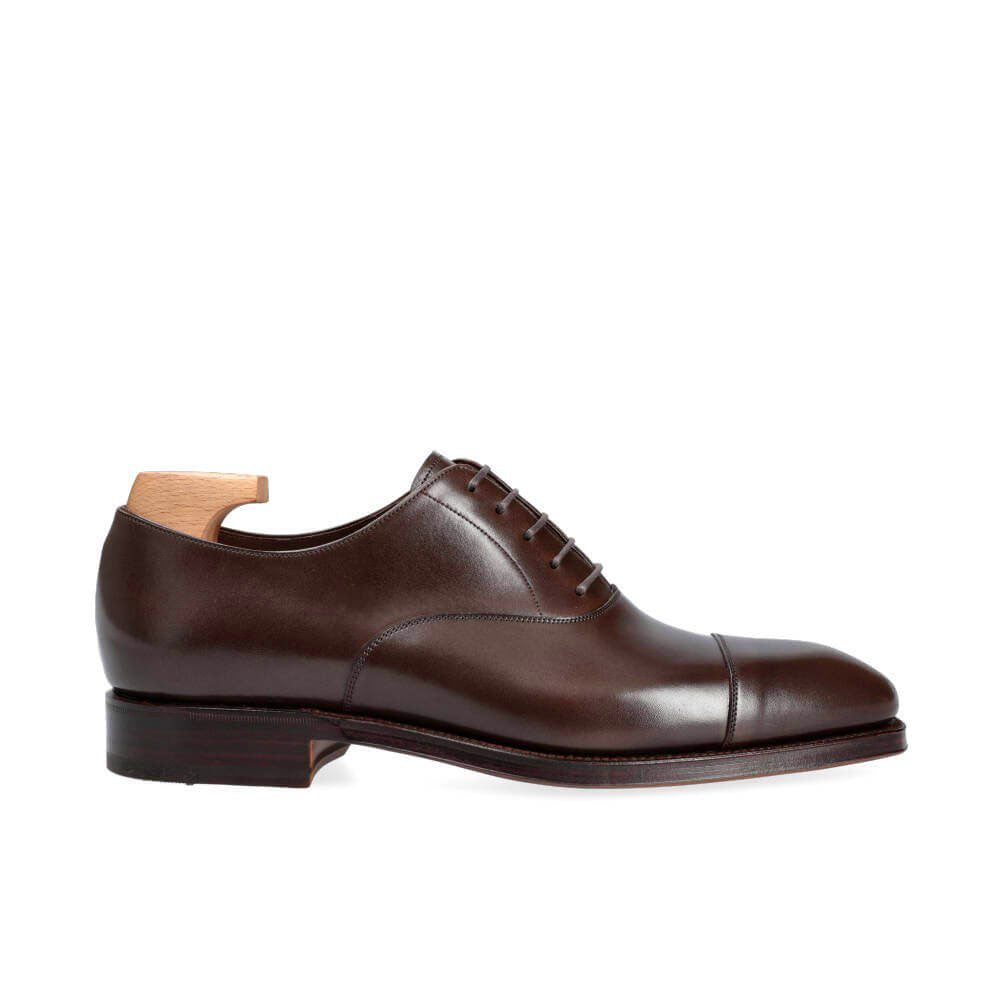 Elliot Dark Brown Toecap Oxford