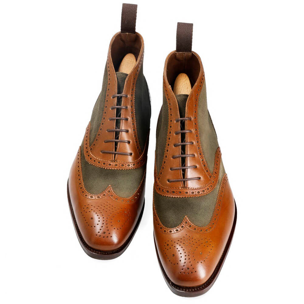 Scott Tan & Lush Green Chukka Boot