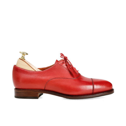 Edie Red Leather Oxford for Women