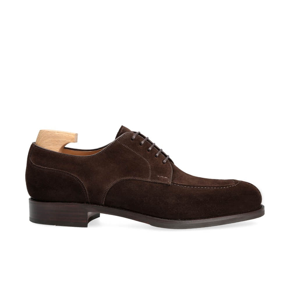 Dominic Dark Brown Suede Derby