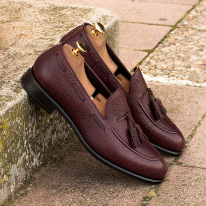 Brown Leather Goodyear Welted Loafer Shoes for Men | The Royale Peacock UK 10