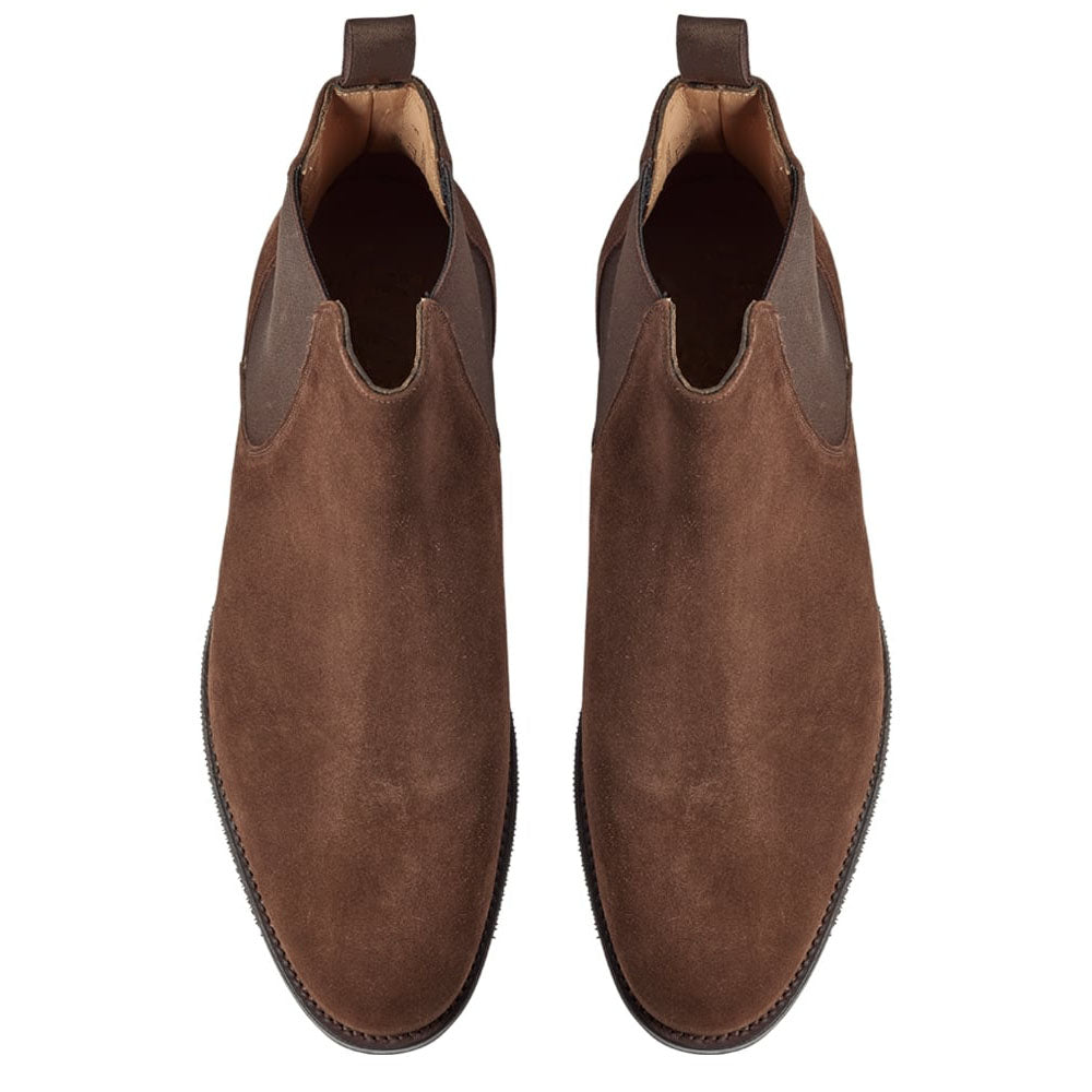 Chelsea boots bruin discount suede