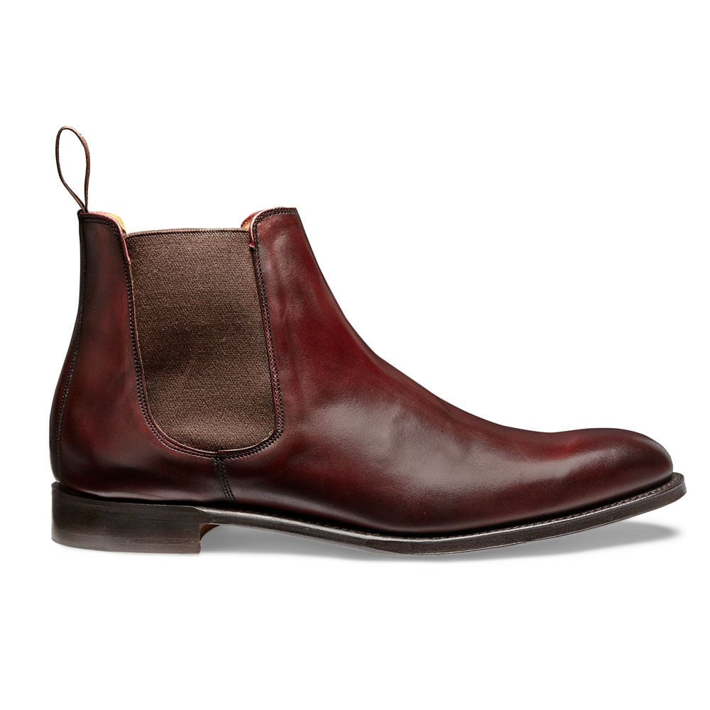 Formal Leather Chelsea Boots for Men in India – Men’s Burgundy Formal ...