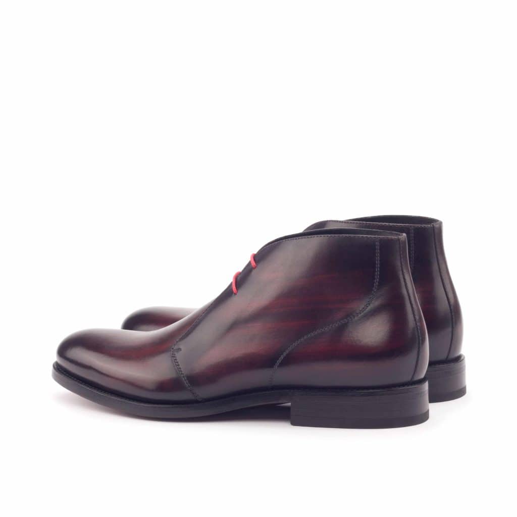 Burgundy chukka boots mens online