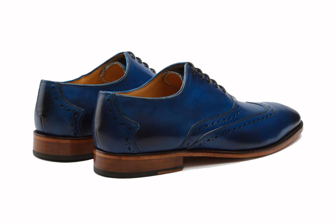 Mens navy hot sale oxford shoes